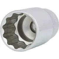 Ks Tools 917.1275, Llave de vaso, 1/2", métrica, 1 cabeza, 36 mm, acero cromo vanadio