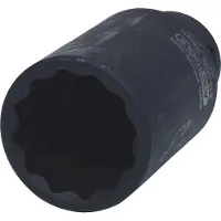 Ks Tools , llave de vaso de 1/2", de 12 caras, de alta resistencia, de longitud extendida