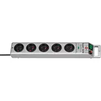 Brennenstuhl Cable de alimentación de alta calidad, 2,5 metros, color plateado, modelo H05VV-F, 3 conductores de 1,5 mm², marca Parasurt, referencia 13500A, fabricante , número de artículo 1153344315