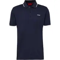 HUGO Camiseta 'Dinoso' azul oscuro / blanco