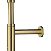 Hansgrohe Siphon Flowstar S, acabado dorado pulido