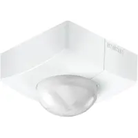 Steinel Detector de movimiento , pasivo, infrarrojo, para montaje en superficie, IP54, alcance de 360°, máximo: 23 x 6 metros (138 m²), modelo 057275