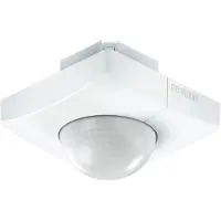Steinel Detector de presencia , infrarrojos pasivos, para empotrar, IP20, alcance de 360°, máximo: Ø 40 m (1257 m²), modelo 057244