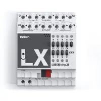 Theben AG. Actuador para persianas, modelo LUXORliving J4, para 4 persianas, referencia 4800450