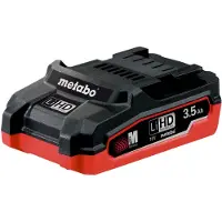 Metabo Batería de iones de litio LiHD, 18 V - 3,5 Ah (625346000)