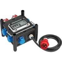 Brennenstuhl , caja de distribución compacta BSV 3-FI / TPE