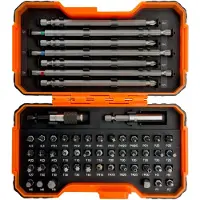 Bahco , juego de puntas para destornillador, 54 piezas, modelo 59/S54BC-IP