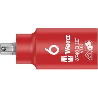 Wera Werk 05004902001, llave de vaso de 6 mm, juego de 1 pieza, 3/8"