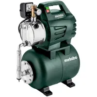 Metabo HWW 4000/25 Inox, 1100 W, corriente alterna, 4,5 bar, 4000 l/h, IPX4, color verde