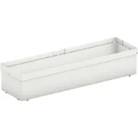 Festool Caja 100x350x68/2, Caja para piezas pequeñas, Plástico, Blanco, 350 mm, 100 mm, 68 mm