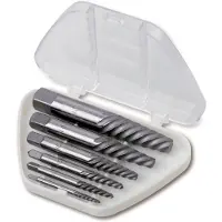 Beta Tools, juego de 5 extractores de tornillos, modelo 1430/S5, acero, referencia 014300105