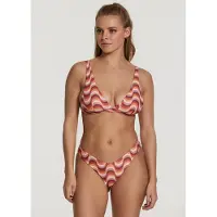 Shiwi Ladies Amy Bikini Set Groovy Wave Frozen Choco Brown Talla: 44 | Bikinis Outlet | Mujer | Marrón