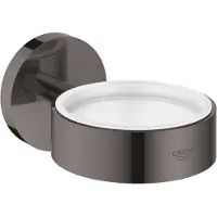 GROHE 40369A01, Negro, Blanco, Metal, Redondo, Para montaje en pared, 7,2 cm, 107 mm