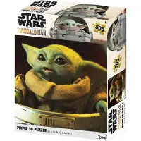 PRIME 3D Rompecabezas Lenticular De Grogu En Carriola El Mandaloriano 500 Piezas