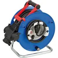 Brennenstuhl 1188380301, Multicolor, plástico, 3 tomas de corriente AC, 38 metros, IP44, 290 mm