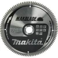 Makita Hoja de sierra circular MAKBLADE 260 x 30 x 2,3 mm, 100 dientes (B-32873) para madera