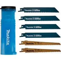 Makita Juego de Hojas de Sierra Sable 6 piezas D-53051