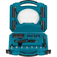 Makita Set de bits de trinquete de 65 piezas, D-42020