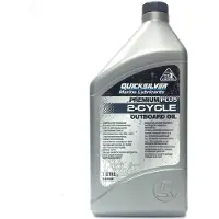 Quicksilver Boats Aceite De Motor Fueraborda Premium Plus 2 Tiempos Tc-w3 1l 6 Unidades