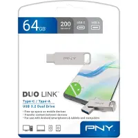 PNY Pendrive Duo Link 64gb
