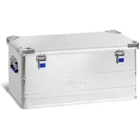 Alutec Caja de transporte INDUSTRY 92 13092, fabricada en aluminio. Dimensiones (largo x ancho x alto): 780 x 385 x 379 mm