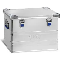 Alutec Caja de transporte INDUSTRY 73 13073, fabricada en aluminio. Dimensiones (largo x ancho x alto): 580 x 385 x 410 mm