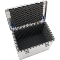 Alutec Caja de transporte COMFORT 12073S, fabricada en aluminio. Dimensiones: 580 x 385 x 398 mm (largo x ancho x alto)