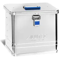 Alutec Caja de transporte COMFORT 12027, fabricada en aluminio. Dimensiones (largo x ancho x alto): 380 x 280 x 332 mm