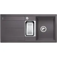 BLANCO METRA 6 S, de encastrar, rectangular, acero inoxidable, 100 cm, 50 cm, 19 cm