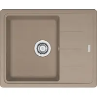 Franke Basis: Fregadero Fragranit BFG 611-86, 860x500 mm, color onyx. Número de artículo: 114.0494.913