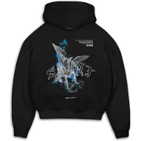 MJ Gonzales Sudadera 'SAINT V.1' azul / gris / negro / blanco