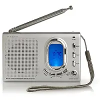 Nedis Radio Portátil Rdwr1000gy