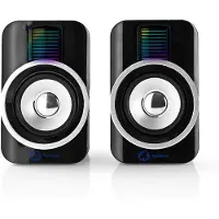 Nedis Altavoces Gaming Gspr20020bk