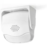 Nedis Alarma Con Detector De Movimiento A Pilas 3xaaa 80db Alcance 10° Ángulo Pared/techo 1.1 M