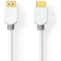 Nedis Cable Hdmi De Alta Velocidad Cvbw34000wt15 Sobre Ethernet Hdmi-hdmi 4k Arc 18 Gbps 1.5 M 60hz