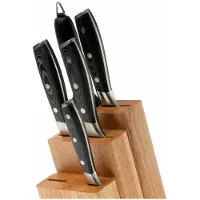 Couteaux de cuisine Eden Eden Classic Damast 2030-S03 juego de cuchillos 6-unidades (incl. soporte)