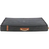 Trixie 36498, Cama para mascotas, Interior, Para perros, Gris, Rectangular, Unicolor
