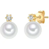 Valero Pearls Pendientes dorado
