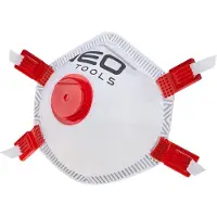 Neo Tools Funda antipolvo NEO con filtro FFP y carbón activado, paquete de 3 unidades, con certificación CE y M + T.