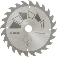 Bosch Accesorios Disco De Sierra Circular Para Madera Gt Wo H 160x20-24