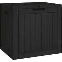 vidaXL Caja para jardín, color , 55,5 x 43 x 53 cm, polipropileno