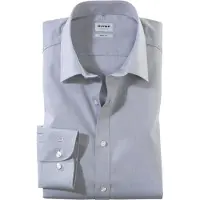 Olymp Camisa de negocios 'Level 5' gris claro