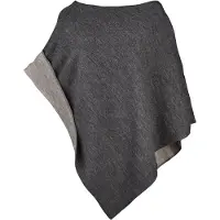 Mufflon - Women's Extra - Poncho size One Size, gris