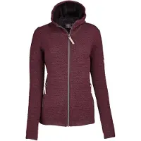 Ivanhoe - Women's Morel Hood - Chaqueta de lana size 36, rojo