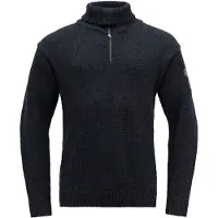 Devold - Nansen Sweater Zip Neck - Jerséis de lana merina size M, azul