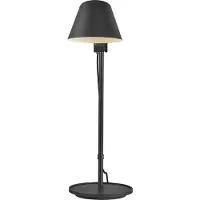DFTP Mesa Stay Long, color , metal, ideal para dormitorio, oficina en casa, sala de estar, color , IP20, casquillo E27