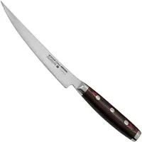 Yaxell Super Gou 37136, acero damasco de 161 capas, cuchillo deshuesador 15 cm