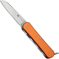 FOX Vulpis 4-Tools FX-VP130-F4OR, N690Co, Aluminium Orange, Navaja suiza