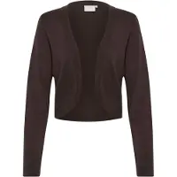 Kaffe Bolero 'Astrid' marrón oscuro