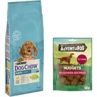 Purina Dog Chow Puppy, para cachorros, para cualquier raza, con pollo, 14 kg
